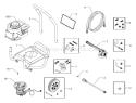 Page A Diagram and Parts List for 1974-0  Briggs and Stratton Pressure Washer